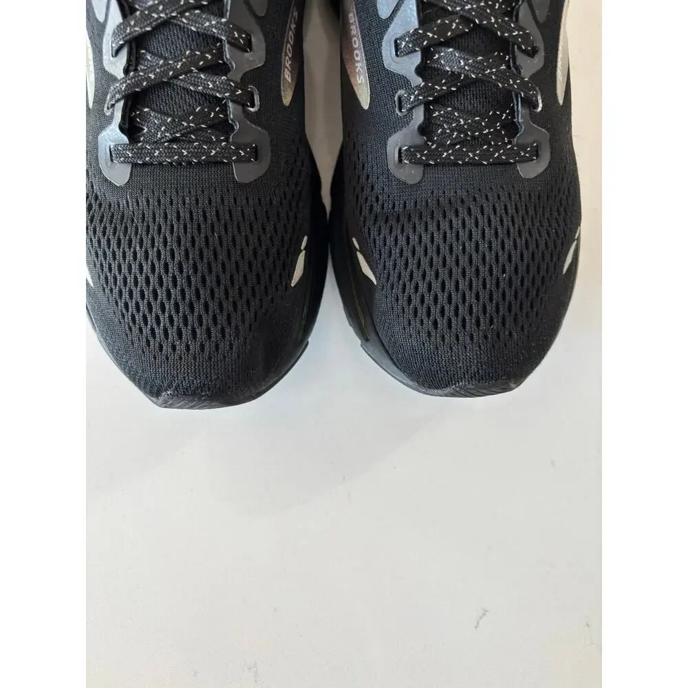 Brooks Ghost 15 running shoes sz 10 W athletic black comfort support excellent - Picture 4 of 11